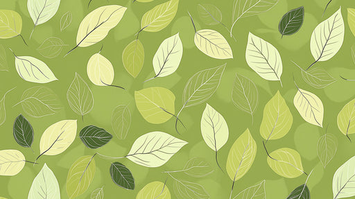 Lush Green Leaf Mural in Retail Space | Modern and rustic design