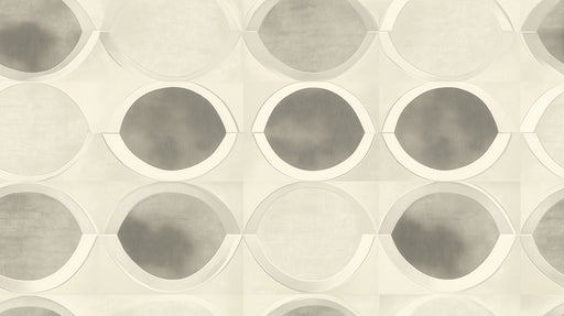 Circular Pattern Mural Wallpaper | Modern Geometric Decoration