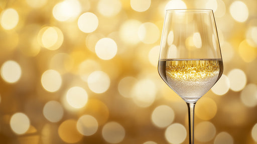 Golden Bokeh Glass Mural Wallpaper | Glamorous Modern Decoration