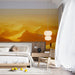 Desert Dune Solitude Bedroom Mural Wallpaper | Serene Isolated Decoration