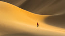 Desert Journey Living Room Mural Wallpaper | Adventurous Mysterious Decoration 