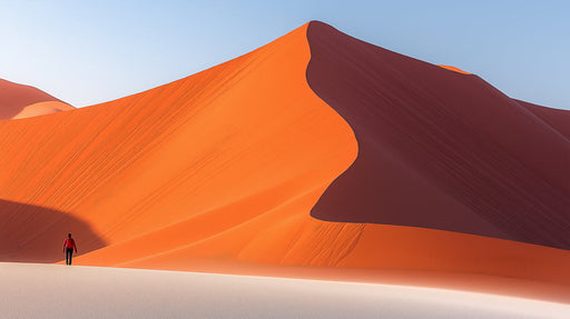 Desert Oasis Vision Mural Wallpaper | Exotic Tranquil Decoration