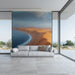 Coastal Desert Fusion Mural Wallpaper | Unique Natural Decoration