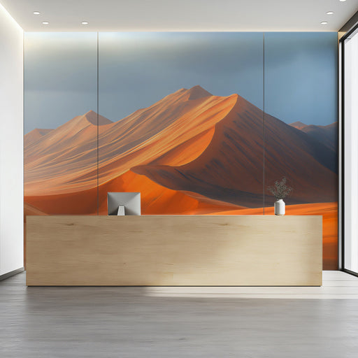 Desert Serenity Mural Wallpaper | Peaceful Expanse Decoration