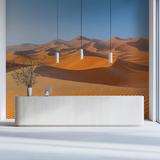 Desert Serenity Mural Wallpaper | Peaceful Expanse Decoration