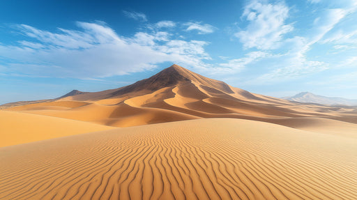 Desert Storm Horizon Mural Wallpaper | Dramatic Natural Decoration