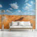 Desert Storm Horizon Mural Wallpaper | Dramatic Natural Decoration