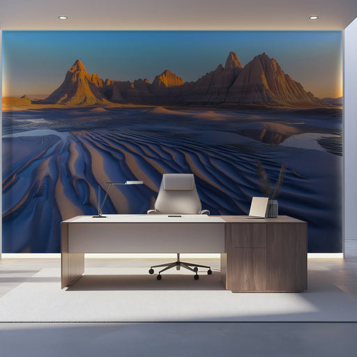Desert Dunes Office Mural Wallpaper | Inspiring Natural Decoration