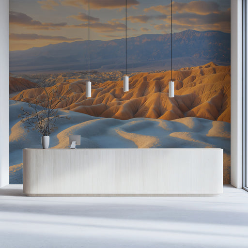 Desert Hills Reception Mural Wallpaper | Grand Welcoming Decoration
