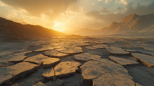 Desert Sunset Office Mural Wallpaper | Inspiring Warmth Decoration
