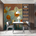 Daffodil Dining Elegance Mural Wallpaper | Refined Freshness Decoration