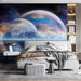Celestial Mountain Bedroom Mural Wallpaper | Mystical Dreamy Decoration