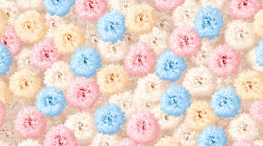 Multicolor Floral Bedroom Mural Wallpaper | Cheerful Lively Decoration