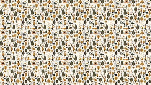 Whimsical Forest - Themed Playful Wallpaper for Children's Rooms