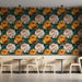 Large - scale Peony Artistic - Luxe Wallpaper for Dining Areas