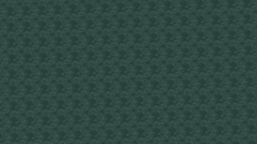 Green Floral Pattern- Sketch Modern - Eclectic Wallpaper 