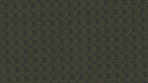 Green Floral Pattern- Sketch Modern - Eclectic Wallpaper 