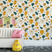 Playful Geometric - Character Whimsical Wallpaper for Children's Rooms