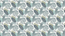 Leafy Geometric Modern - Organic Wallpaper for Dining Rooms or Living Rooms
