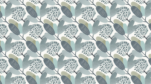 Leafy Geometric Modern - Organic Wallpaper for Dining Rooms or Living Rooms