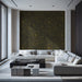 Olive Green Ornate - Luxurious Wallpaper for Living Rooms or Lounges
