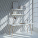 Silver Foliage - Modern Wallpaper for Study Room or Studios