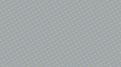 Blue - Gray Fern - Luxurious Wallpaper for Living Rooms