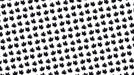 Black Maple Leaf Pattern- Graphic Wallpaper for Home Offices or Studios