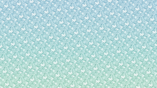 Soft Gradient Floral - Tranquil Wallpaper for Bathrooms