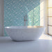 Soft Gradient Floral - Tranquil Wallpaper for Bathrooms