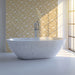 Soft Gradient Floral - Tranquil Wallpaper for Bathrooms