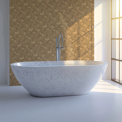 Soft Gradient Floral - Tranquil Wallpaper for Bathrooms