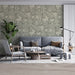 Soft Gradient Floral - Tranquil Wallpaper for Bathrooms