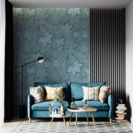 Soft Gradient Floral - Tranquil Wallpaper for Bathrooms