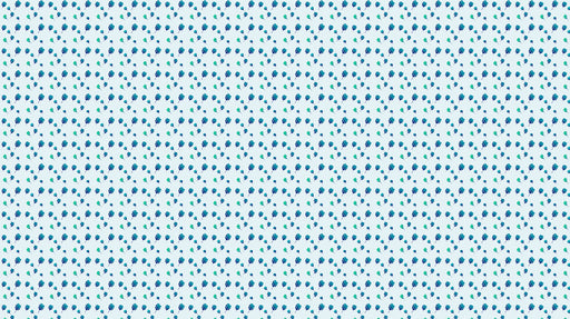 Blue - Green Leaf - Fresh Wallpaper for Dining Rooms