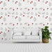 Subtle Red - Dotted - Rustic Wallpaper for any room