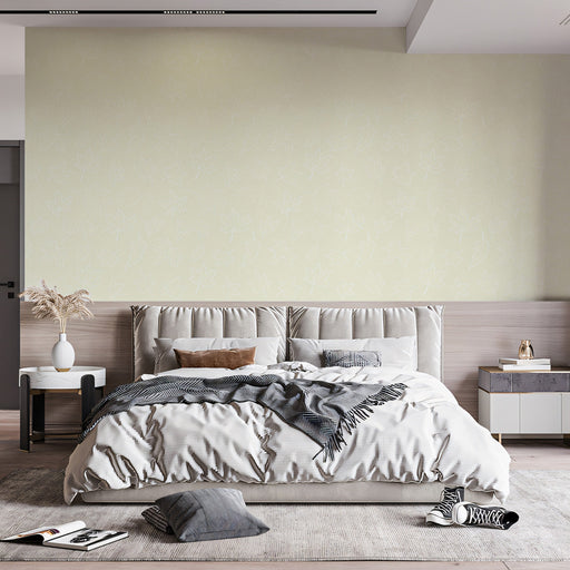 Gray Maple Leaf Pattern - Modern Wallpaper for Bedrooms