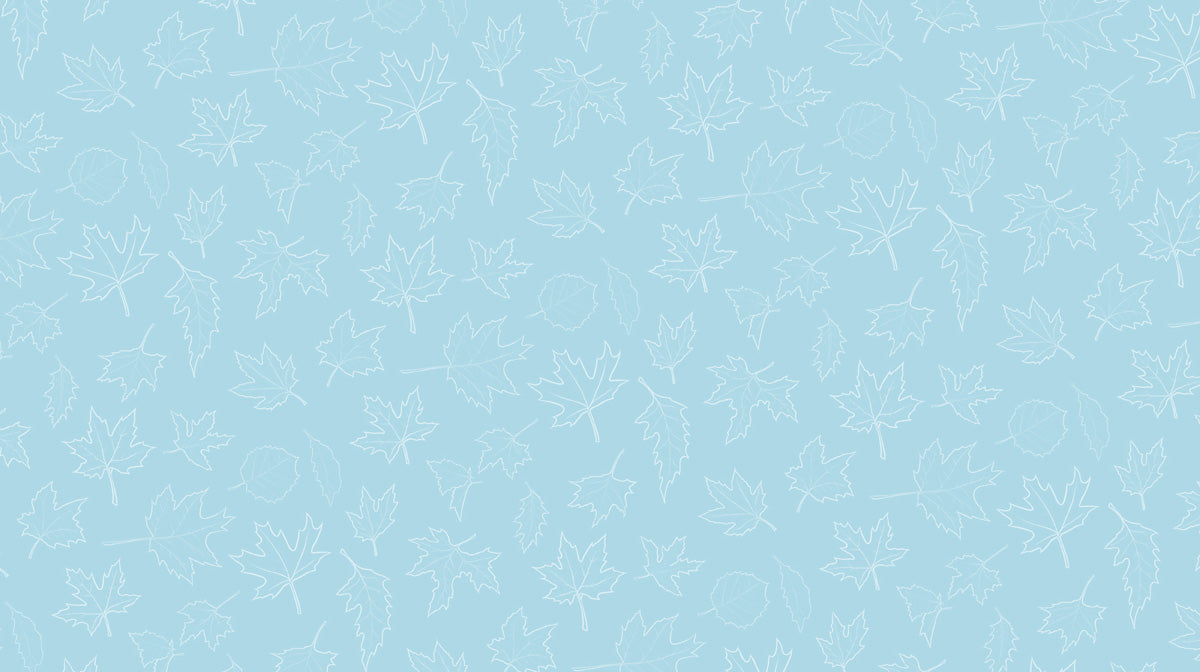 Gray Maple Leaf Pattern - Modern Wallpaper for Bedrooms