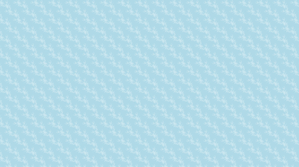 Light Blue Delicate - Botanical Wallpaper for Dining Rooms or Bedrooms