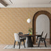 Light Blue Delicate - Botanical Wallpaper for Dining Rooms or Bedrooms