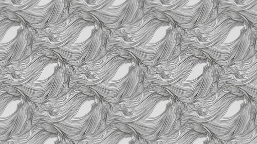 Monochrome Abstract Pattern - Wave Wallpaper for Bedrooms