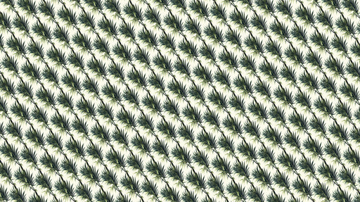 Tropical Green Palm Pattern- Exotic Wallpaper for Dining Rooms
