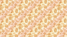 Golden Floral Pattern- Luxurious Wallpaper for Living Rooms