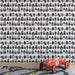 Black - and - White Animal Pattern- Whimsical Wallpaper for Children's Rooms