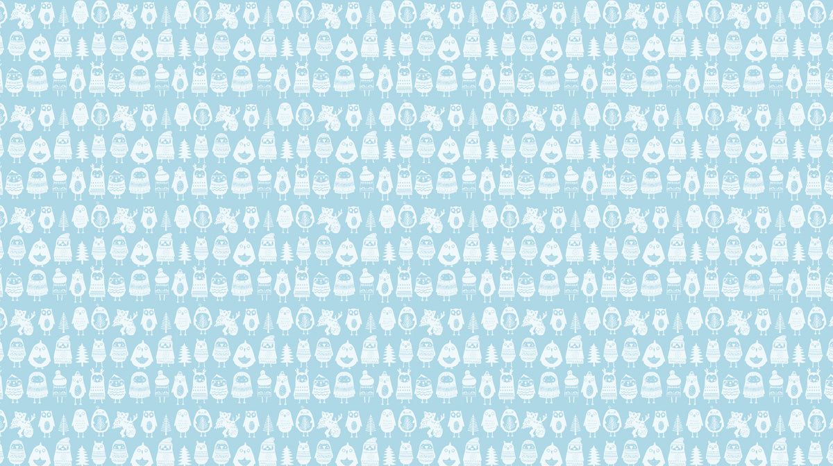 Black - and - White Animal Pattern- Whimsical Wallpaper for Children's Rooms