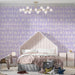 Black - and - White Animal Pattern- Whimsical Wallpaper for Children's Rooms