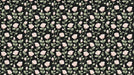 Black Background Pink Rose Pattern - Romantic Wallpaper for Bedrooms
