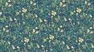 Green & Gold Subtle - Floral Pattern Wallpaper for Bedrooms