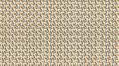 Beige & Blue Floral - Retro Wallpaper for Restaurants or Cafes