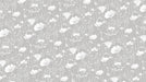 Gray & White Wildflower Pattern - Serene Wallpaper for Bedrooms